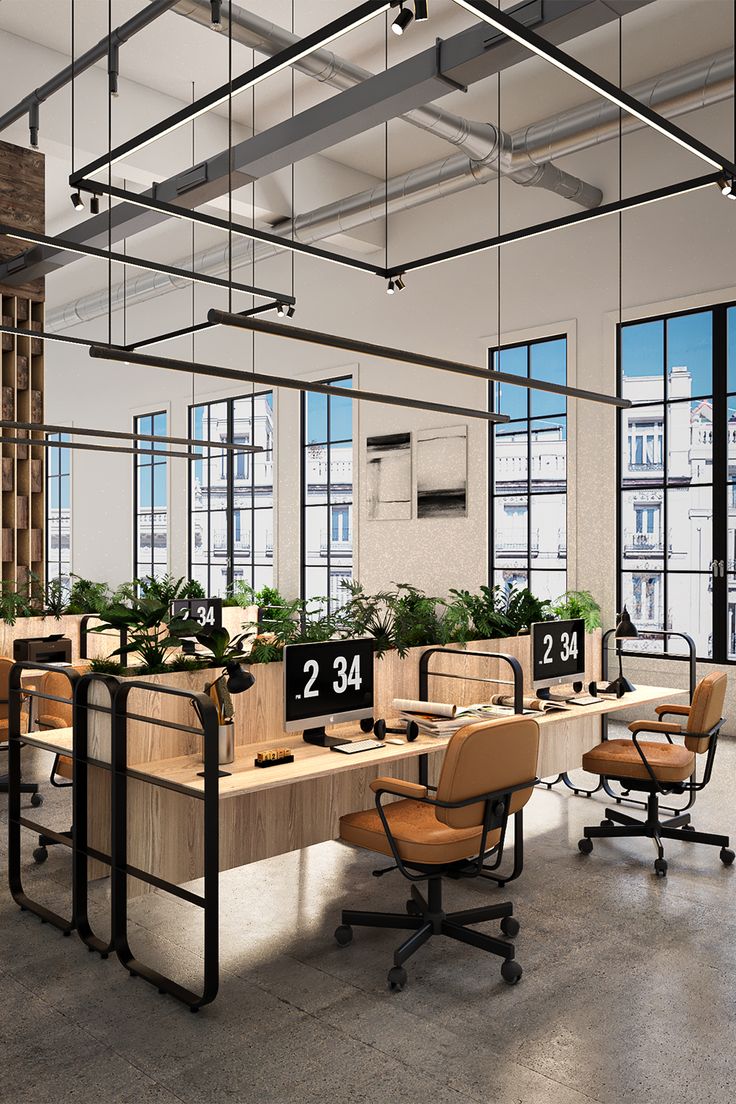 Zurnevix design studio with modern workspace and material samples